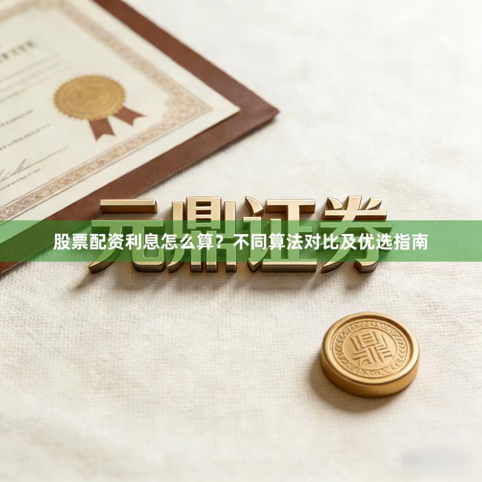 股票配资利息怎么算？不同算法对比及优选指南