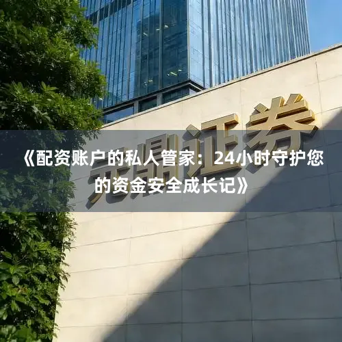 《配资账户的私人管家：24小时守护您的资金安全成长记》