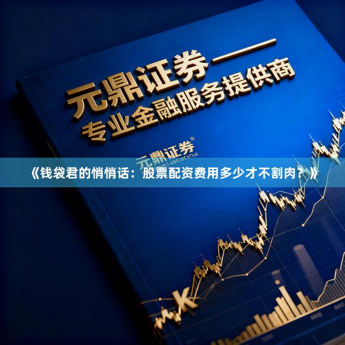 《钱袋君的悄悄话：股票配资费用多少才不割肉？》