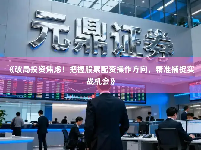 《破局投资焦虑！把握股票配资操作方向，精准捕捉实战机会》