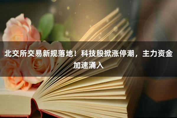 北交所交易新规落地！科技股掀涨停潮，主力资金加速涌入