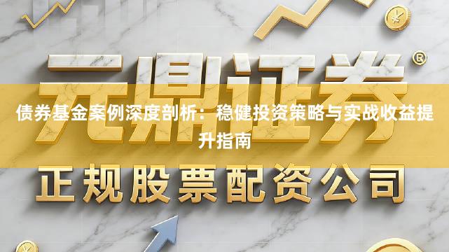 债券基金案例深度剖析：稳健投资策略与实战收益提升指南